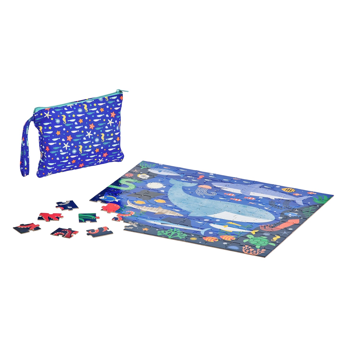 Two Sided Under the Sea On-The-Go Puzzle