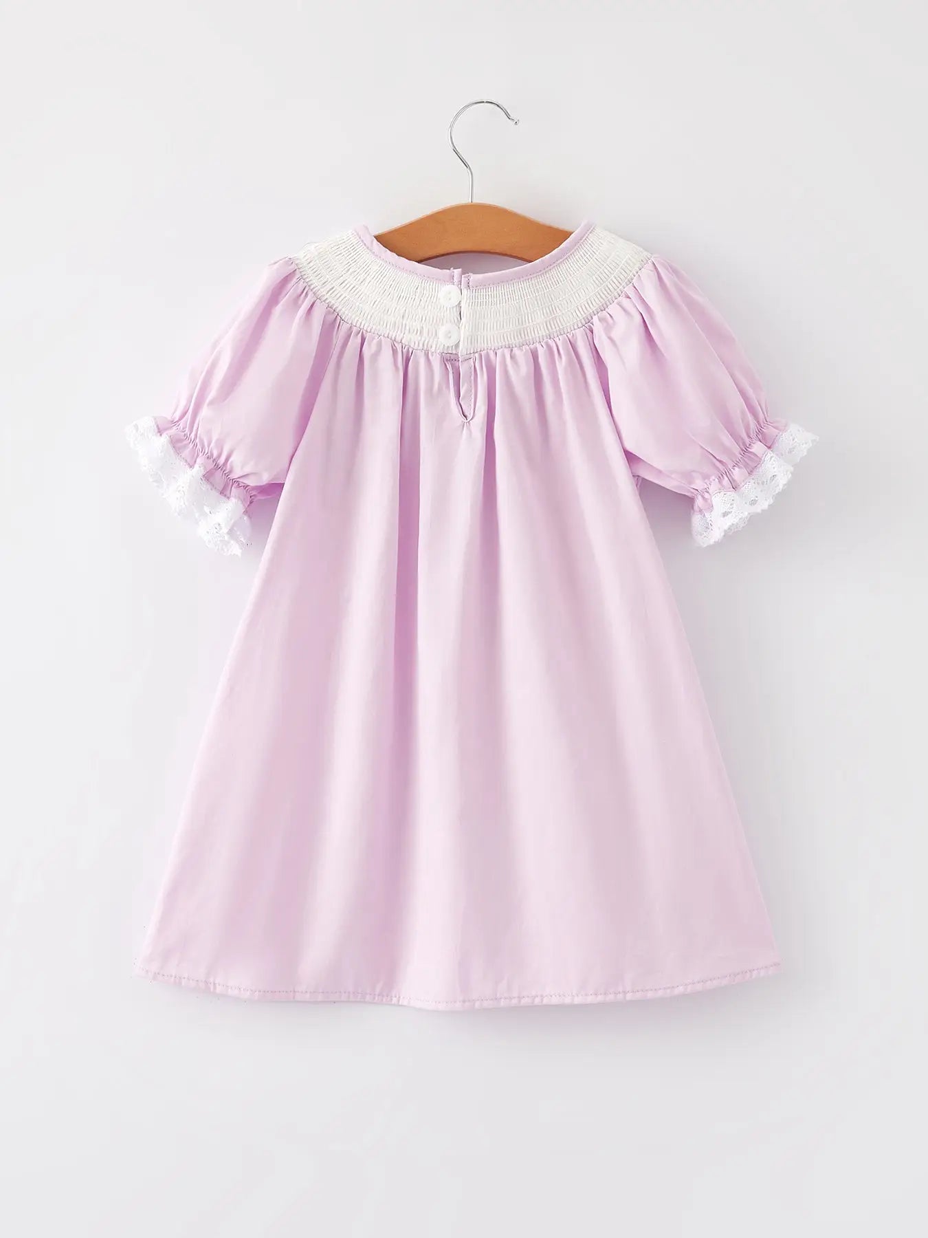 Smocked Bunny Bishop Dress