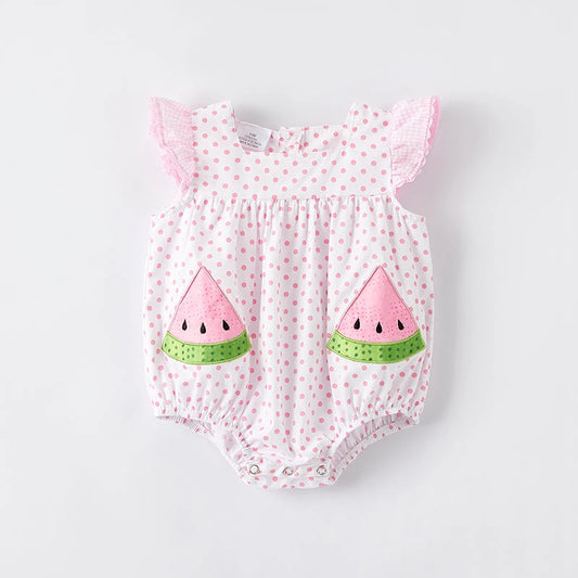 Watermelon Applique Bubble