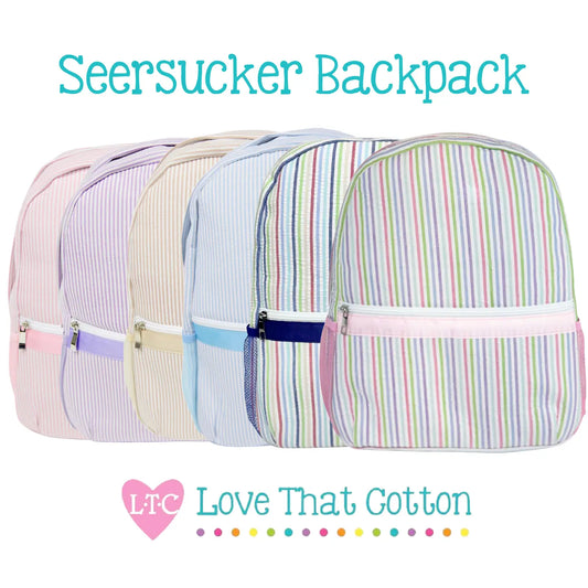 Backpack: Seersucker