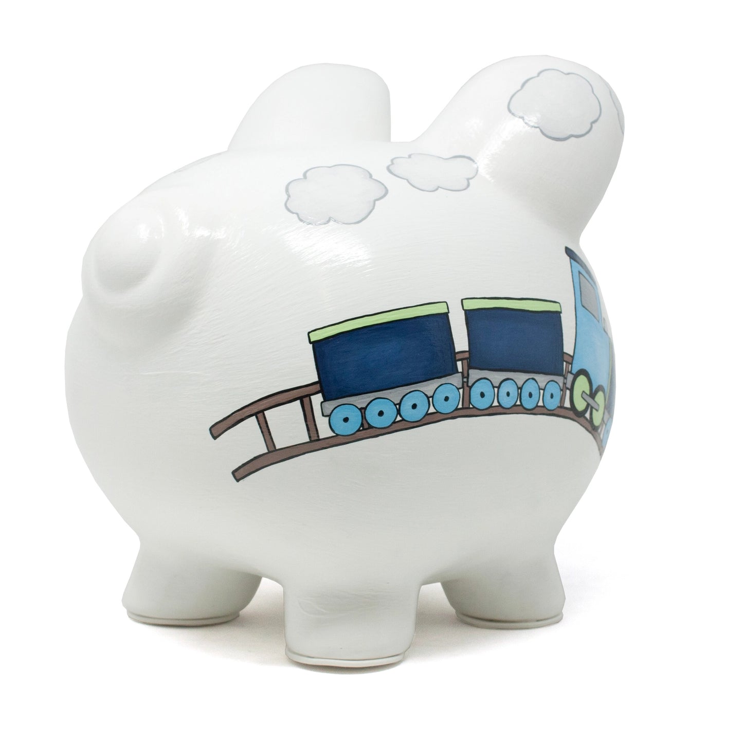 Box Car Train Piggy Bank