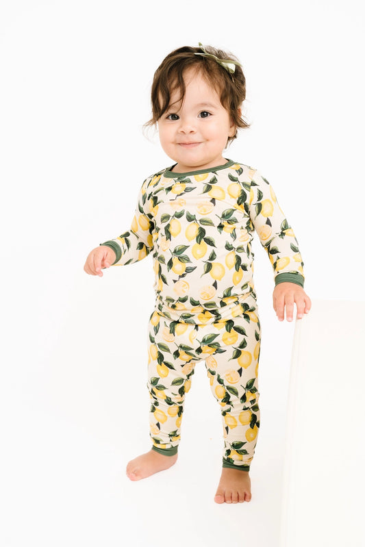 Lemon Zest Bamboo Set