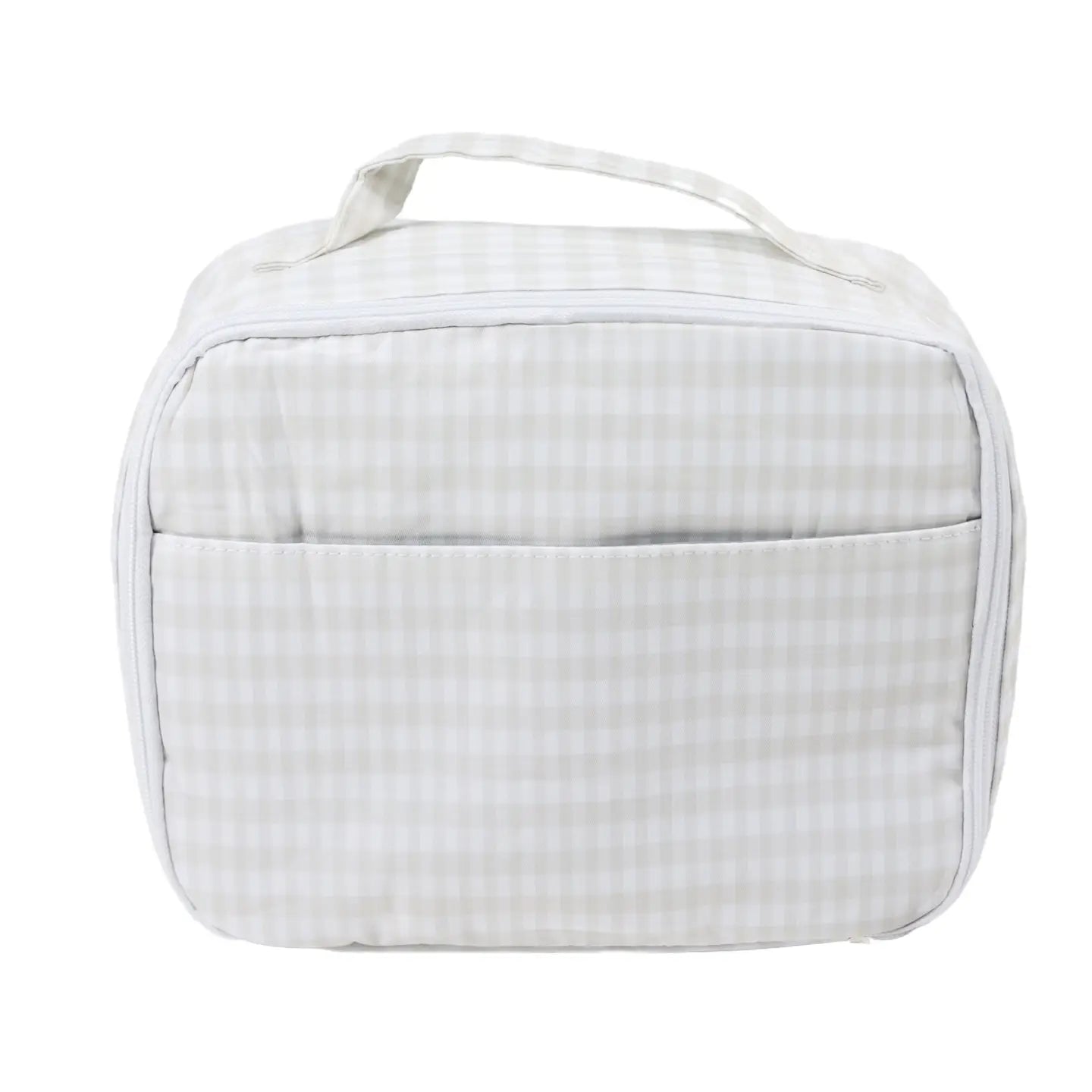 Lunchbox: Khaki Gingham