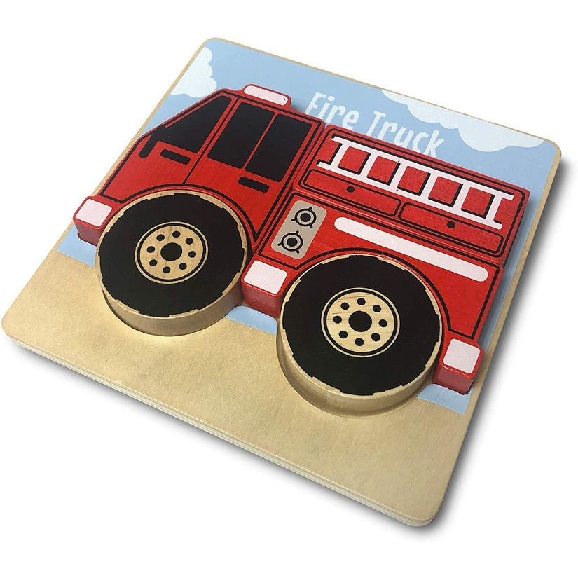 Vehicles Puzzles 3-Pack - Chunky Pieces 5 piece Puzzles