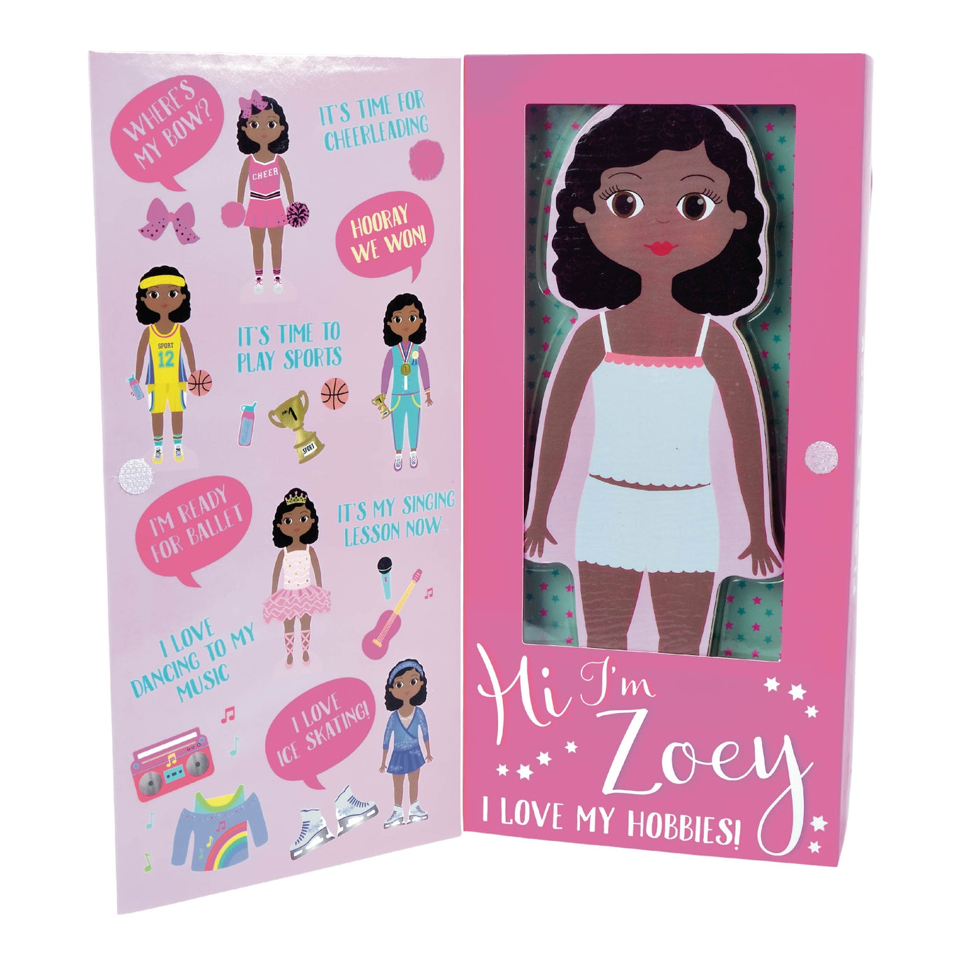 Zoey Magnetic Dress Up Character