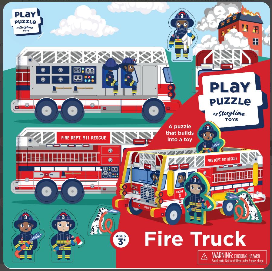Fire Truck Play Puzzle