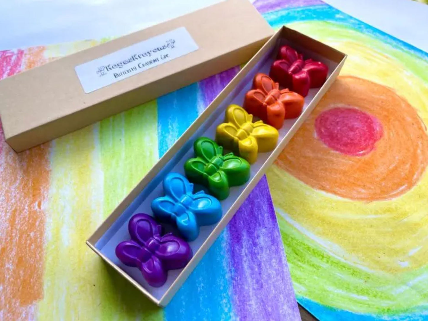 Butterfly Crayons Gift Box