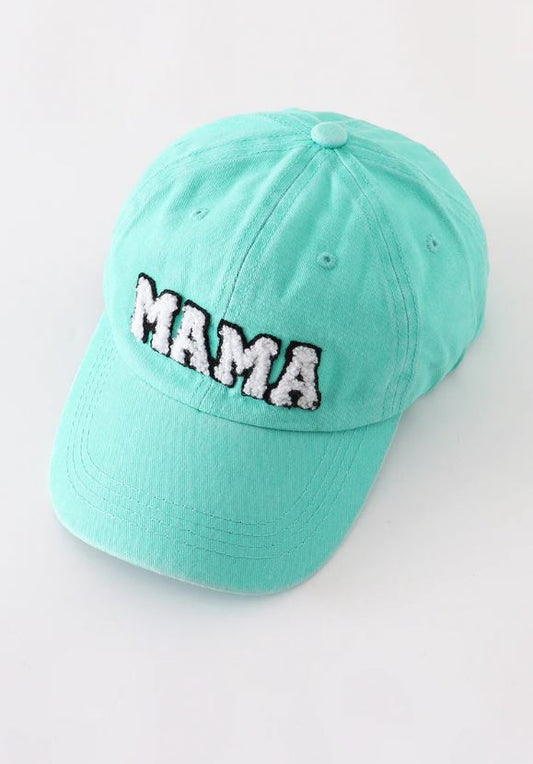 Aqua Mama & Mini Baseball Cap