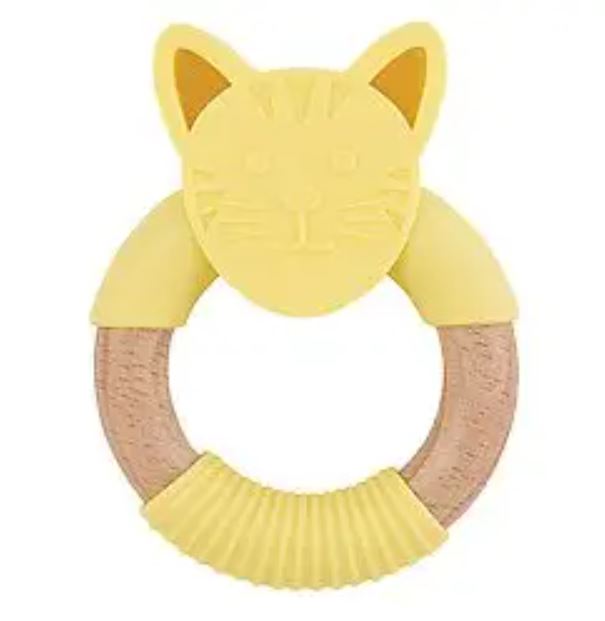 Cat Silicone Teether