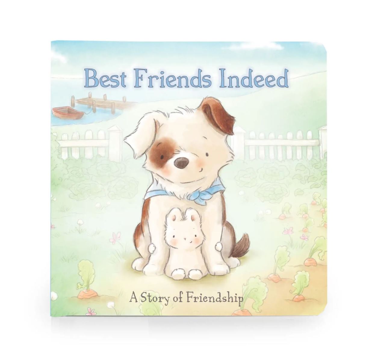 'Best Friends Indeed' Board Book and Cricket Island Skipit Stuffie Combo Set