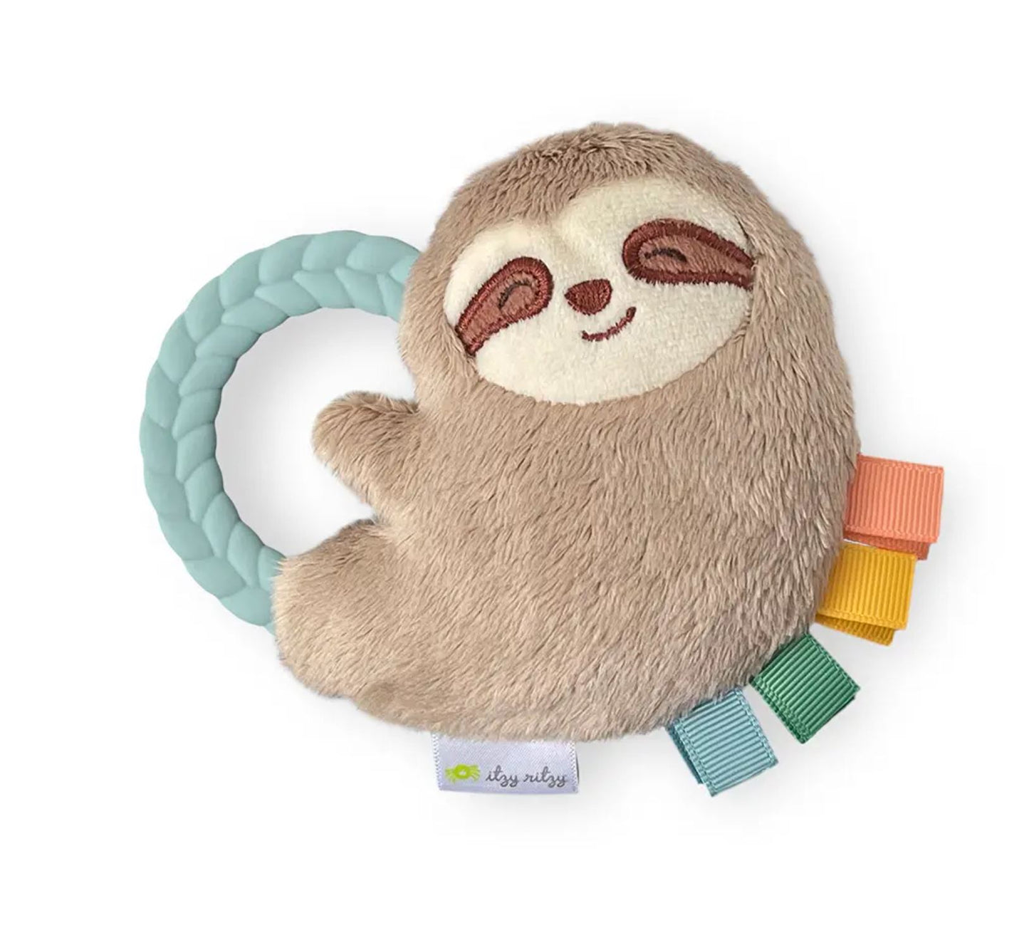 Ritzy Rattle Pal Plush Rattle Pal with Teether - Sloth