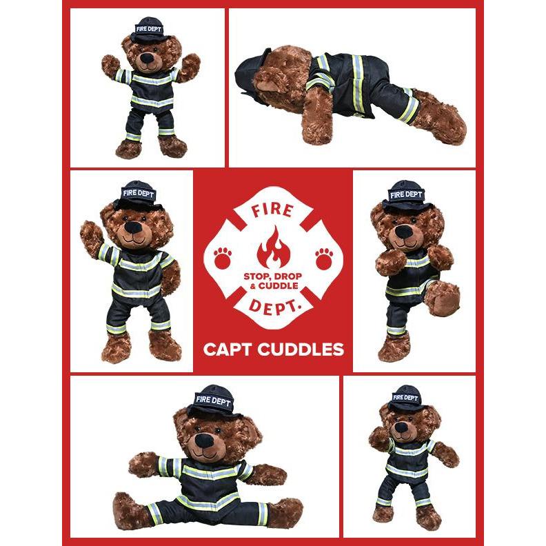 Capt Cuddles Fireman Teddy Bear
