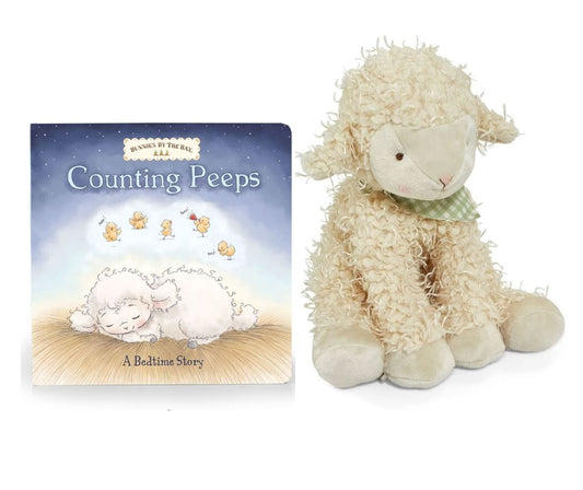 'Counting Peeps' Board Book and Shep the Sheep Stuffie Combo Set