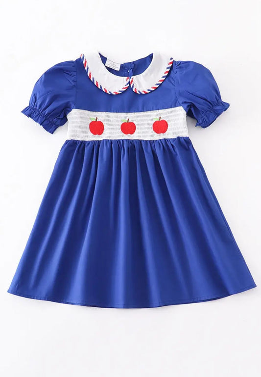 Apple Smocked Dress
