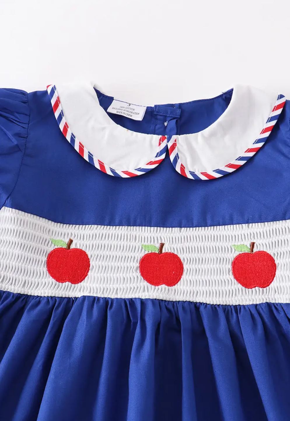 Apple Smocked Dress