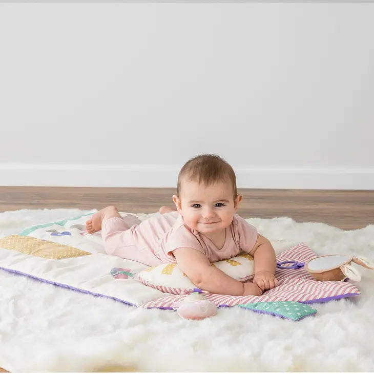 Bitzy Bespoke Ritzy Tummy Time Cottage Play Mat