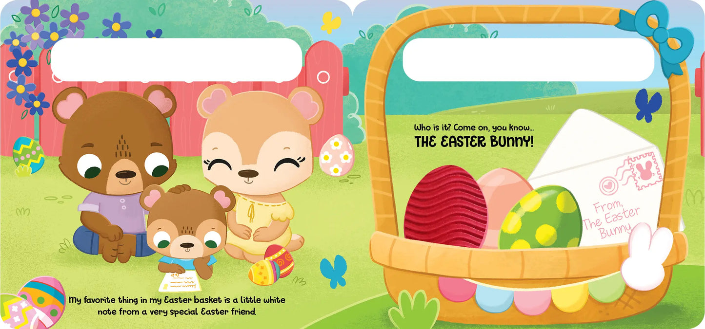 My Easter Basket: Sensory Touch and Feel Board Book with Handle