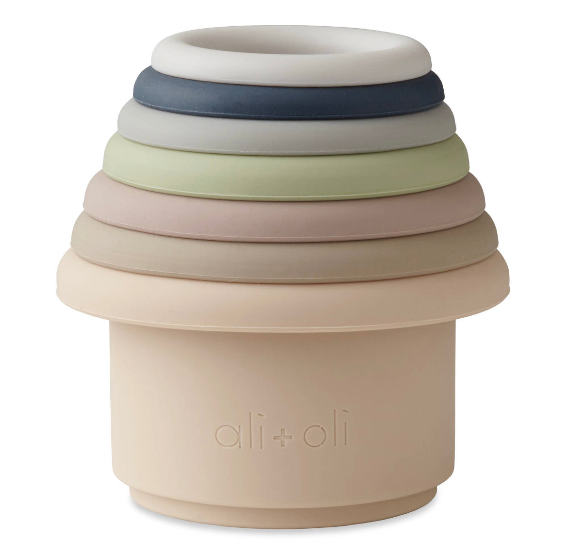 Soft Silicone Stacking Cups