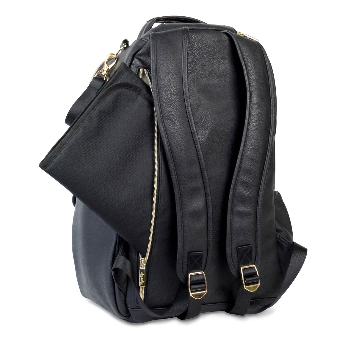 Itzy Ritzy Jetsetter Black Boss Backpack Diaper Bag